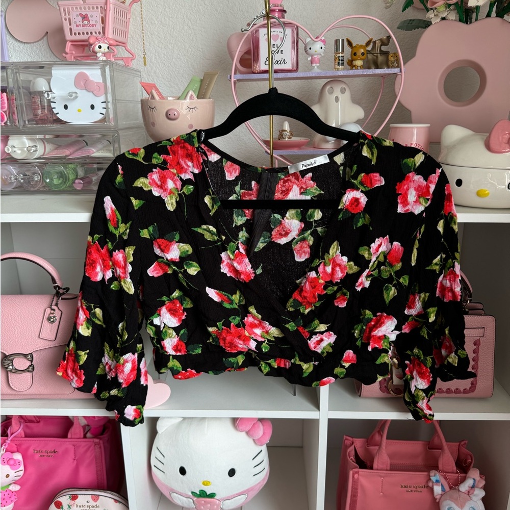 Floral Crop Top